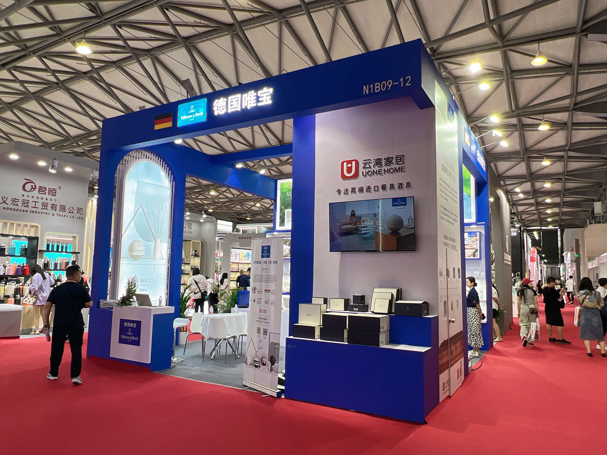  上海车展展台搭建，炫酷科技来袭